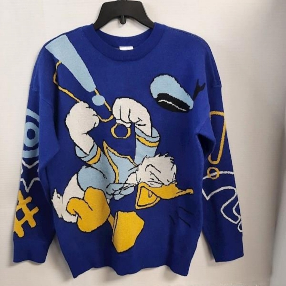 RARE Disney Donald Duck soft Tokyo sweater